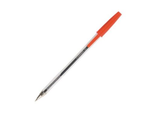 Balpen met dop rood (50) stuks