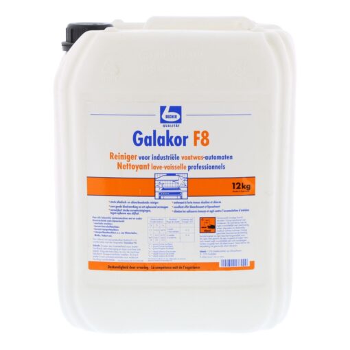 Galakor F8 reiniger voor industriële vaatwas-automaten - 12,41kg