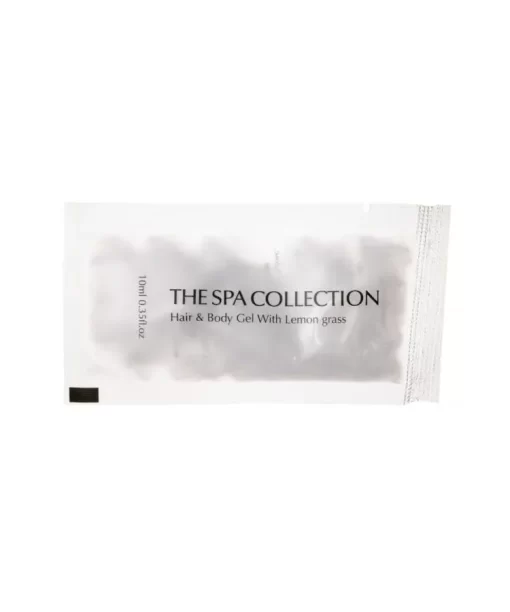 Hair & body gel 10ml, The Spa Collection - 125 stuks
