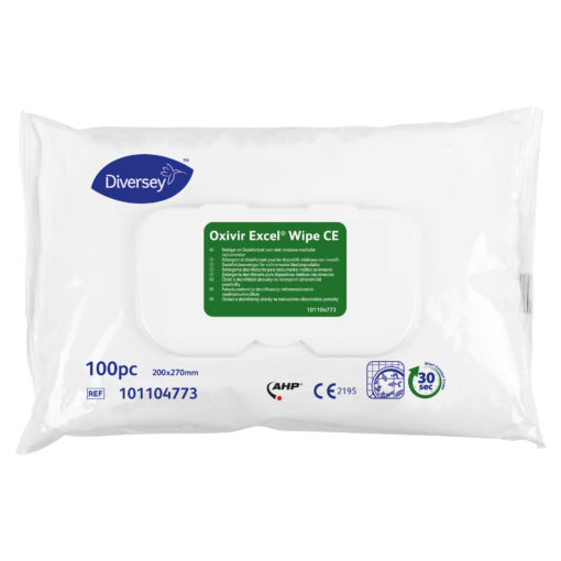 Oxivir Excel Wipe 200×270 mm - 100 stuks
