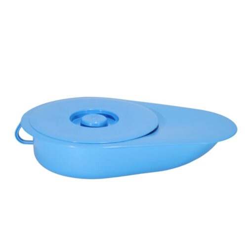 Bedpan met Deksel Wit (7cm hoog)
