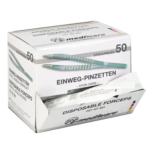 Disposable pincetten steriel - 50 stuks