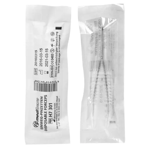Disposable pincetten steriel - 50 stuks - Afbeelding 2
