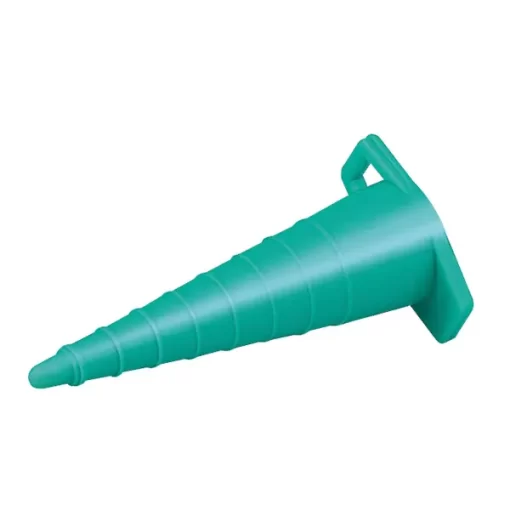 Katheterstop groen steriel 3,3-13mm - 100 stuks