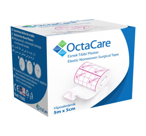 Rekbare Fixatiepleister 5m x 5cm - per rol