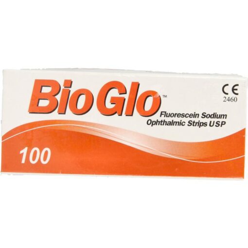 Bio glo fluorescine strips - 100 stuks