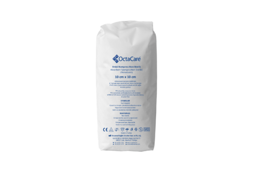 Gaaskompres non-woven 10cm x 10cm niet steriel - per 200