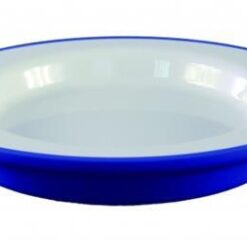 Ornamin warmhoudbord blauw