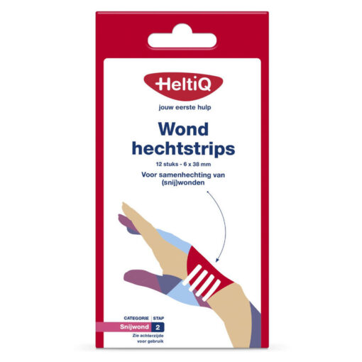 Heltiq Wondhechtstrips 6 x 38 mm - 12 stuks