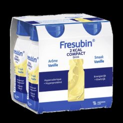 Fresubin 2 Kcal Drink Compact Vanille - 4 x 125 ml