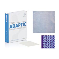 ADAPTIC TOUCH™ silicone wondcontactlaag, 7,6cm x 7,6cm, steriel - 10 stuks