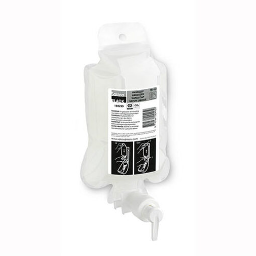 Cartridge handzeep Satino Black, doos 6 x 750 ml