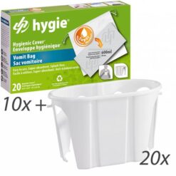 ProHy21® set (20 x Opvangbak) + (10 x opvang braakzakken met absorberende inleggers)