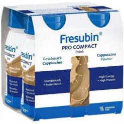 Fresubin PRO COMPACT Drink Cappuccino 125 ml EasyBottle - 4 x 125 ml