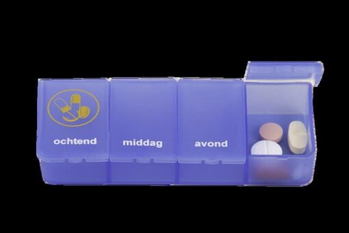 Pillenbox 1 week - 4 vaks NL - Afbeelding 3