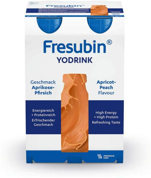 Fresubin YoDrink Abrikoos/Perzik EasyBottle - 4 x 200 ml