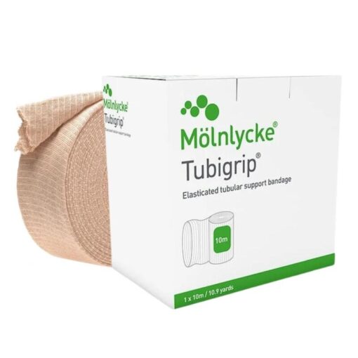 Tubigrip compressief buisverband Maat D Beige - 10 meter