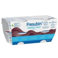 Fresubin dessert fruit Purée appel-pruim cupje - 4 x 125 gram