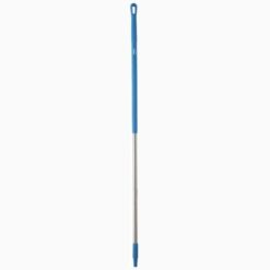 Vikan Hygiene steel ergonomisch RVS 150 cm Blauw
