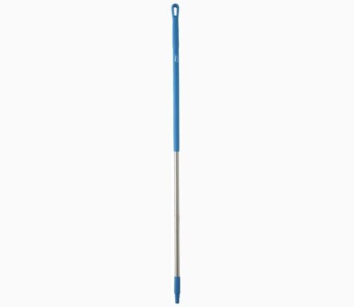 Vikan Hygiene steel ergonomisch RVS 150 cm Blauw