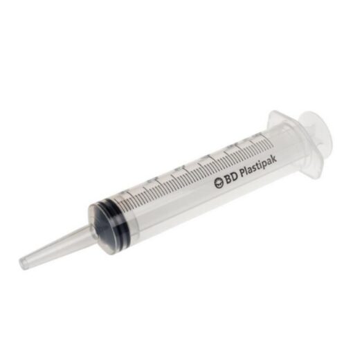 BD Plastipak injectiespuit 50ml 3-delig met cathetertip - 60 stuks