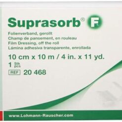 Fixatiefolie Suprasorb F 10mx10cm - 1 rol
