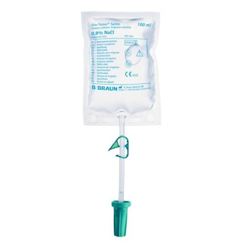Uro-Tainer blaasspoelvloeistof NaCl 0.9% 100ml - 10 stuks