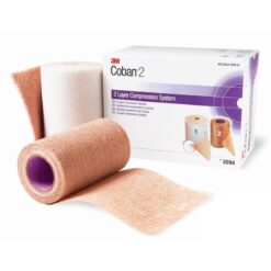Coban 2 Twee Lagen Compressiesysteem 10cm x 3,5 meter