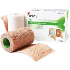 Coban 2 Lite Twee Lagen Compressiesysteem 10cm x 3,5 meter