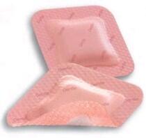 Allevyn gentle border schuimverband met kleefrand 12.5x12.5cm steriel - 10 stuks