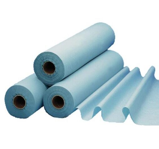 Onderzoeksbankrol met plastic backing - 59.5cm x 50m - doos van 9 rollen
