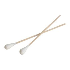 Wattenstaafjes hout 23 cm wattenprop maat 4-5mm - 100 stuks