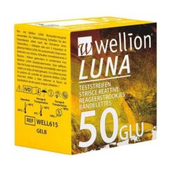 Wellion Luna glucose teststrips - 50 stuks