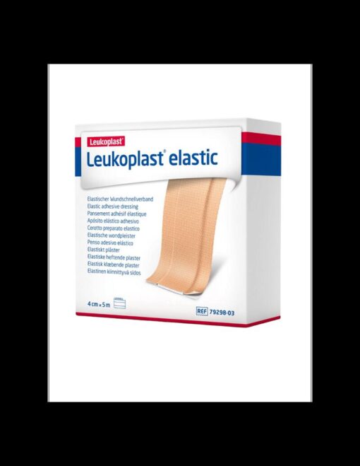 Leukoplast Elastic Wondpleister 4cmx5m