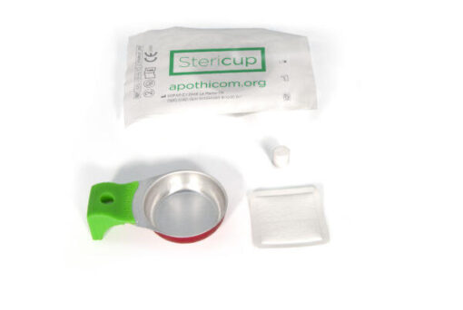 Stericups + katoenfilter - 1000 stuks