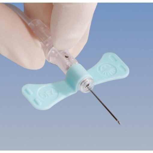 BD Vacutainer Safety Lok bloedafnameset 23G (0,6x19mm) 30cm slang - 50 stuks - Afbeelding 2