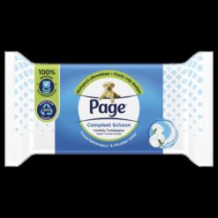 Page Compleet Schoon vochtig toiletpapier - 38 stuks