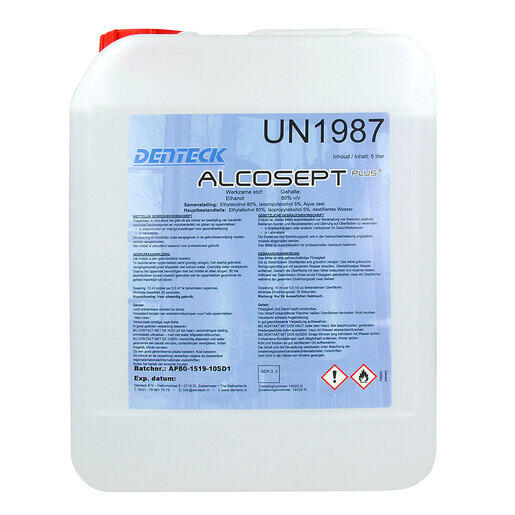 Denteck Alcosept Plus 80% - 2 x 5 liter