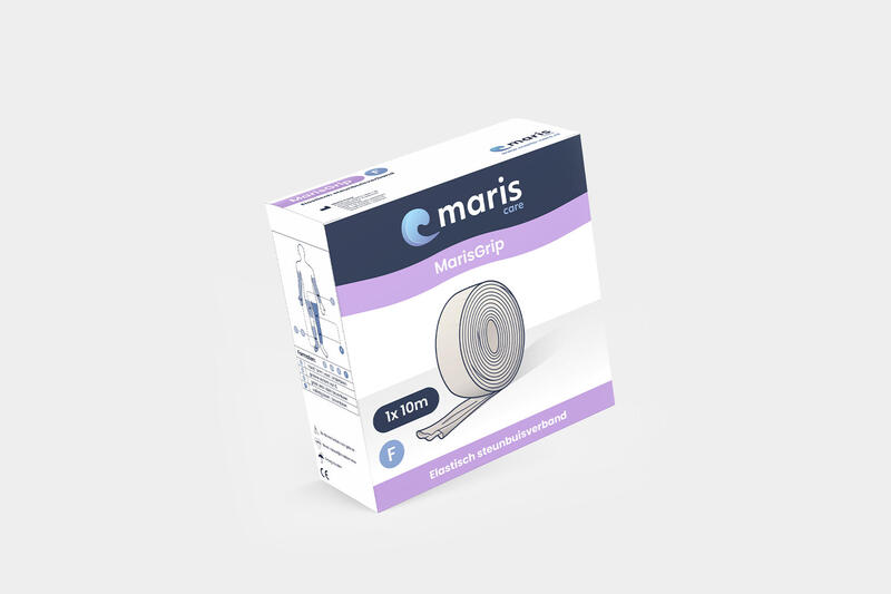 MarisGrip Elastisch steunbuisverband Maat F - 10 meter