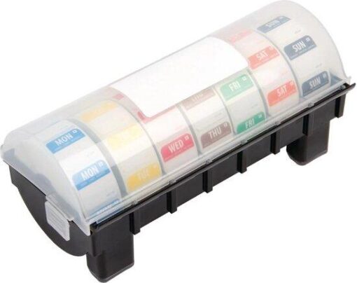 HACCP labels ma t/m zo - 7 x 1000 stuks