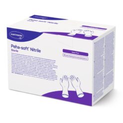 Peha-soft Nitrile steriele handschoenen poedervrij (Maat S) - 100 stuks