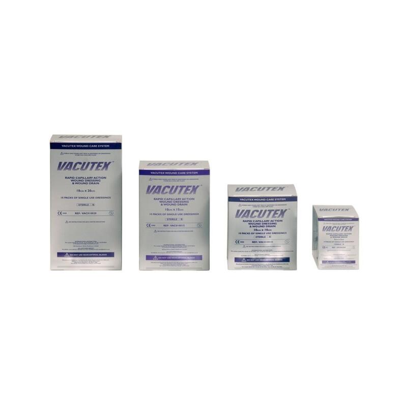 Vacutex wondverband 5x5cm - 10 stuks - Afbeelding 2