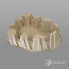 Curas disposable Bedpan Liner 2L Support pulp extra heavy (voor 08000 en 08009) - 26 stuks