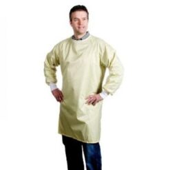 CMT Isolatieschort Pp Nonwoven Met Pe-coating Geel