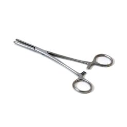 Slangklem (Pean arterieklem met gladde bek) 16cm recht rvs