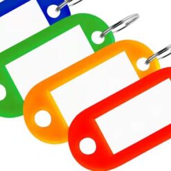 Sleutelhanger 23x45mm Kleuren Assorti