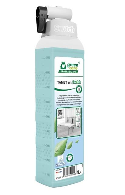 TANET uniSwitch vloer-en oppervlakkenreiniger fles 1L