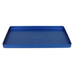 PURE Instrument tray aluminium blauw