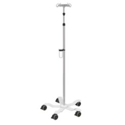 Provita Infuuspaal met rvs haken en eenhandsverstelling